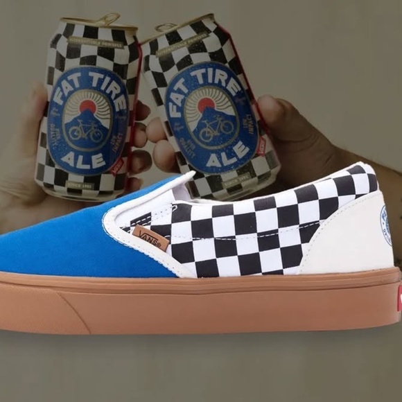 Vans and New Belgium Fat Tire Sneaker Collab - Picture 1 of 1